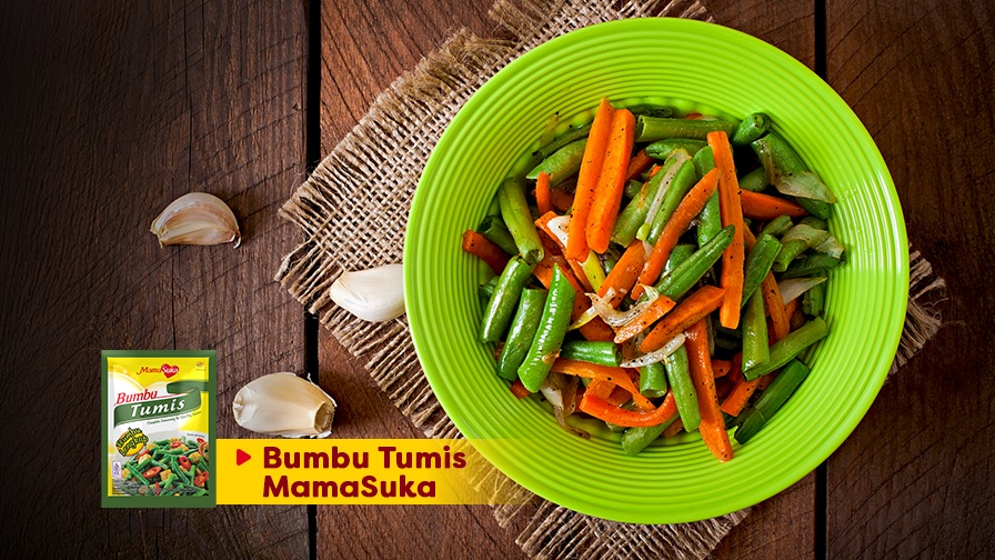 Tumis Buncis Wortel dengan Bumbu Tumis Praktis untuk Lauk Harian